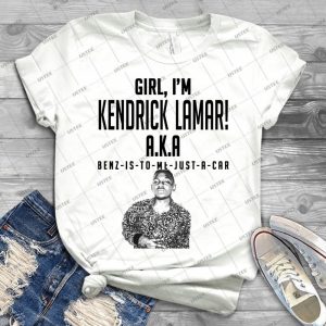 Kendrick Lamar-Fkin Problems - Gift Idea Shirt For Men Tee For Women Classic Retro Vintage Graphic T-Shirt