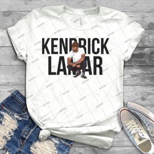 Kendrick Lamar-Text Portrait - Best Unisex Trending Handmade T-shirt Gift Idea For Men T-shirt For Woman