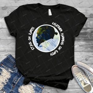 Kendrick Lamar-whatever Happens On Earth - Vintage Men's Shirt Tshirt For Women Classic Handmade Shirt Retro Graphic Tee