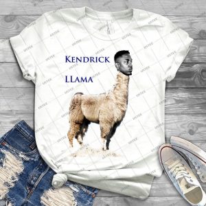 Kendrick Llama - Gift Idea Shirt For Men Tee For Women Classic Retro Vintage Graphic T-Shirt