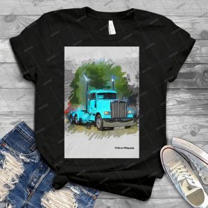 Kenworth Daycab 43 - Trending Shirt For Women Vintage Retro Tee For Men Kid's T-Shirt Handmade Shirt