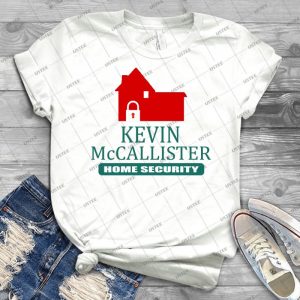 Kevin Mccallister Home Security - Gift Idea Shirt For Men Tee For Women Classic Retro Vintage Graphic T-Shirt