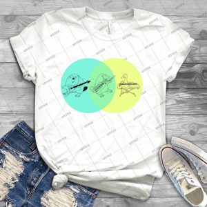 Keytar Platypus Venn Diagram - Trending Shirt For Women Vintage Retro Tee For Men Kid's T-Shirt Handmade Shirt