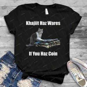 Khajiit Haz Wares - V-3 Classic Meme 90 - Gift Idea Shirt For Men Tee For Women Classic Retro Vintage Graphic T-Shirt