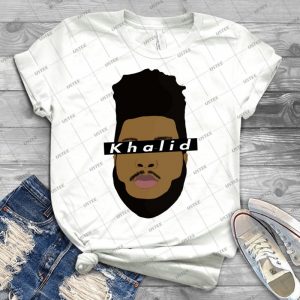 Khalid T Shirt - Gift Idea Shirt For Men Tee For Women Classic Retro Vintage Graphic T-Shirt