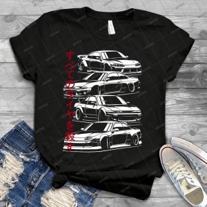 Kill All Tires- Silvia S13, S14, S15 - Best Unisex Trending Handmade T-shirt Gift Idea For Men T-shirt For Woman