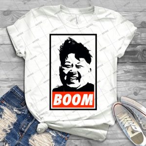 Kim Jong Un Boom - Gift Idea Shirt For Men Tee For Women Classic Retro Vintage Graphic T-Shirt
