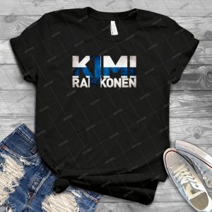 Kimi Raikkonen-Finnish Flag - Best Unisex Trending Handmade T-shirt Gift Idea For Men T-shirt For Woman