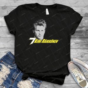 Kimi Raikkonen 7-Face - Best Unisex Trending Handmade T-shirt Gift Idea For Men T-shirt For Woman