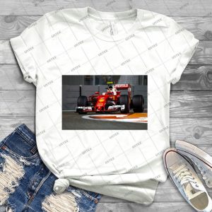 Kimi Raikkonen Ferrari Formula 1 2016 31 - Trending Shirt For Women Vintage Retro Tee For Men Kid's T-Shirt Handmade Shirt