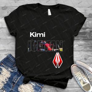 Kimi Raikkonen Iceman Shirt - Best Unisex Trending Handmade T-shirt Gift Idea For Men T-shirt For Woman