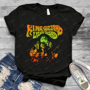 King Gizzard And Lizard The Wizard - Best Unisex Trending Handmade T-shirt Gift Idea For Men T-shirt For Woman