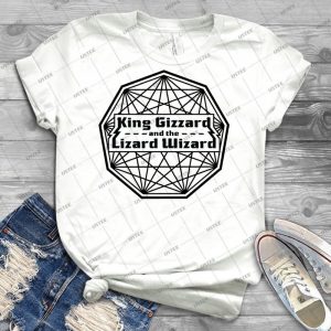 King Gizzard And The Lizard Wizard - Vintage Men's Shirt Tshirt For Women Classic Handmade Shirt Retro Graphic Tee