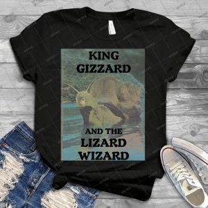 King Gizzard And The Lizard Wizard Snail - Vintage Men's Shirt Tshirt For Women Classic Handmade Shirt Retro Graphic Tee