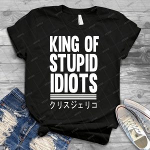 King Of Stupid Idiots - Gift Idea Shirt For Men Tee For Women Classic Retro Vintage Graphic T-Shirt