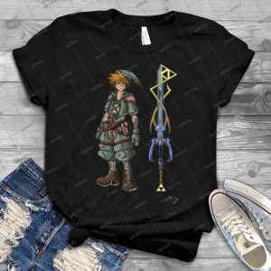 Kingdom Hearts- Legend Of Zelda 47 - Best Unisex Trending Handmade T-shirt Gift Idea For Men T-shirt For Woman
