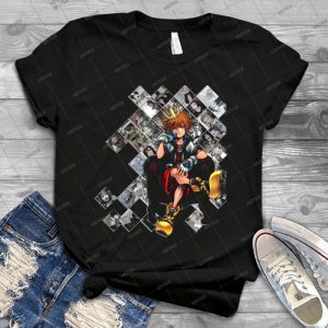 Kingdom Hearts - King Of Memories 69 - Trending Shirt For Women Vintage Retro Tee For Men Kid's T-Shirt Handmade Shirt