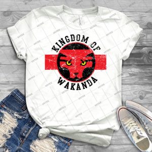Kingdom Of Wakanda - Vintage Men's Shirt Tshirt For Women Classic Handmade Shirt Retro Graphic Tee