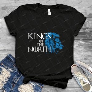 Kings Of The North - Vintage Men's Shirt Tshirt For Women Classic Handmade Shirt Retro Graphic Tee
