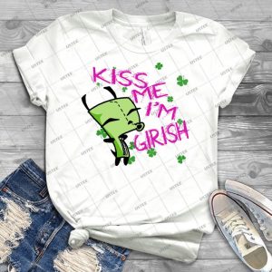 Kiss Me I M Girish - 2 - - Gift Idea Shirt For Men Tee For Women Classic Retro Vintage Graphic T-Shirt