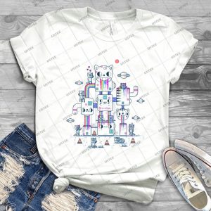 Kittiesmama S Cat Factory Limited Edition 2015 87 - Gift Idea Shirt For Men Tee For Women Classic Retro Vintage Graphic T-Shirt