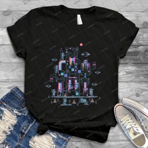 Kittiesmama S Cat Factory Limited Edition 2015 94 - Vintage Men's Shirt Tshirt For Women Classic Handmade Shirt Retro Graphic Tee