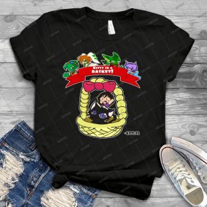 Kitty In A Basket -Kotlol - Best Unisex Trending Handmade T-shirt Gift Idea For Men T-shirt For Woman