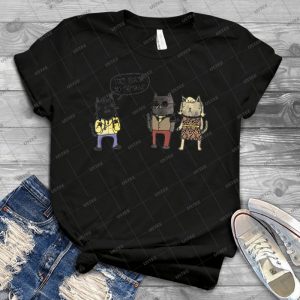 Kitty Teen Angst 27 - Vintage Men's Shirt Tshirt For Women Classic Handmade Shirt Retro Graphic Tee