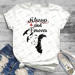 Klaus- Always And Forever- 59 - Vintage Men's Shirt Tshirt For Women Classic Handmade Shirt Retro Graphic Tee
