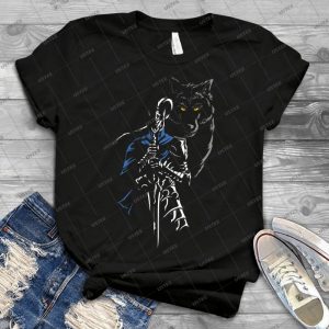 Knight & Wolf - Best Unisex Trending Handmade T-shirt Gift Idea For Men T-shirt For Woman