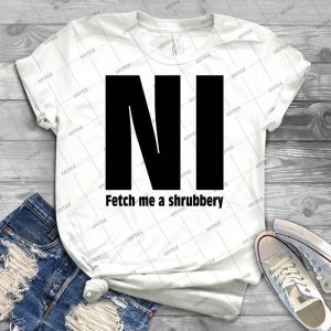 Knights Of Ni 86 - Vintage Men's Shirt Tshirt For Women Classic Handmade Shirt Retro Graphic Tee