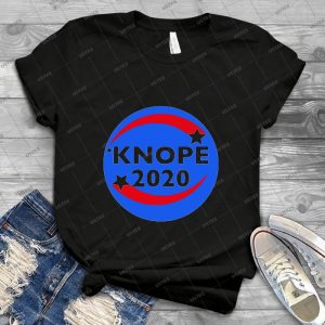 Knope 2020 Campaign Logo - Vintage Men's Shirt Tshirt For Women Classic Handmade Shirt Retro Graphic Tee