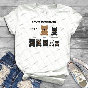 Know Your Bears 53 - Gift Idea Shirt For Men Tee For Women Classic Retro Vintage Graphic T-Shirt