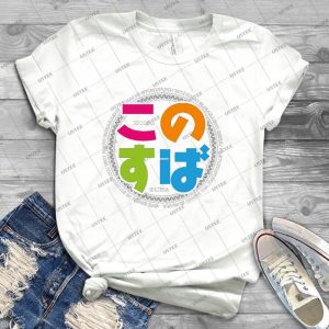Konosuba Title - Trending Shirt For Women Vintage Retro Tee For Men Kid's T-Shirt Handmade Shirt