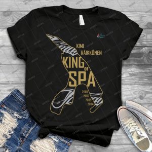 Kr-King Of Spa, Gold - Best Unisex Trending Handmade T-shirt Gift Idea For Men T-shirt For Woman