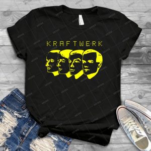 Kraftwerk Shirt 96 - Vintage Men's Shirt Tshirt For Women Classic Handmade Shirt Retro Graphic Tee