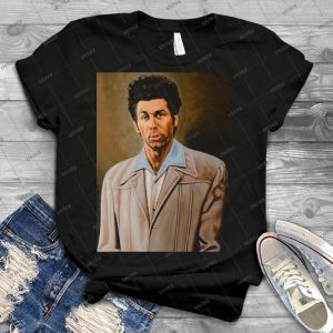 Kramer Seinfeld Painting - Best Unisex Trending Handmade T-shirt Gift Idea For Men T-shirt For Woman
