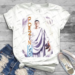 Kristaps Porzingis-Porzingod - Gift Idea Shirt For Men Tee For Women Classic Retro Vintage Graphic T-Shirt