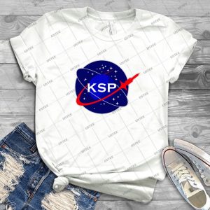 Ksp Space Agency Logo - Best Unisex Trending Handmade T-shirt Gift Idea For Men T-shirt For Woman