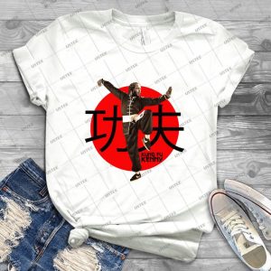 Kung Fu Kenny - Kendrick Lamar - - Vintage Men's Shirt Tshirt For Women Classic Handmade Shirt Retro Graphic Tee