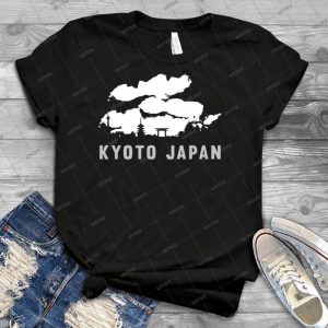 Kyoto Japan Skyline Cityscape - Best Unisex Trending Handmade T-shirt Gift Idea For Men T-shirt For Woman