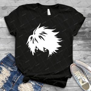 L- Lawliett Face Death Note 87 - Trending Shirt For Women Vintage Retro Tee For Men Kid's T-Shirt Handmade Shirt