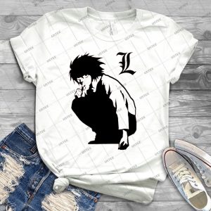 L Lawliet From Death Note 25 - Trending Shirt For Women Vintage Retro Tee For Men Kid's T-Shirt Handmade Shirt