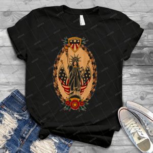 Lady Liberty - Best Unisex Trending Handmade T-shirt Gift Idea For Men T-shirt For Woman