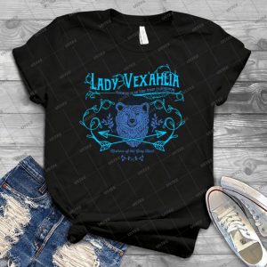 Lady Vex&39;ahlia 69 - Vintage Men's Shirt Tshirt For Women Classic Handmade Shirt Retro Graphic Tee