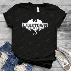 Laketown Archery Club - Dark - - Best Unisex Trending Handmade T-shirt Gift Idea For Men T-shirt For Woman