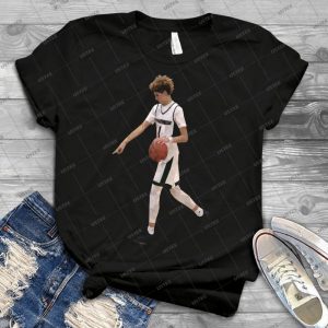 Lamelo Ball From Half Court Low Poly 80 - Best Unisex Trending Handmade T-shirt Gift Idea For Men T-shirt For Woman