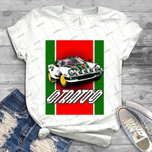 Lancia Stratos Hf - Best Unisex Trending Handmade T-shirt Gift Idea For Men T-shirt For Woman