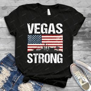 Las Vegas Strong Flag T-Shirt - Best Unisex Trending Handmade T-shirt Gift Idea For Men T-shirt For Woman