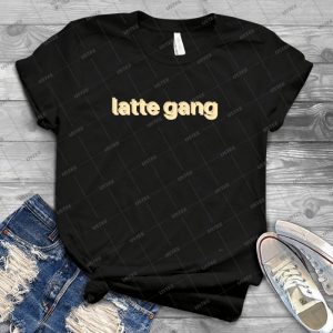 Latte Gang - Tan - - Best Unisex Trending Handmade T-shirt Gift Idea For Men T-shirt For Woman